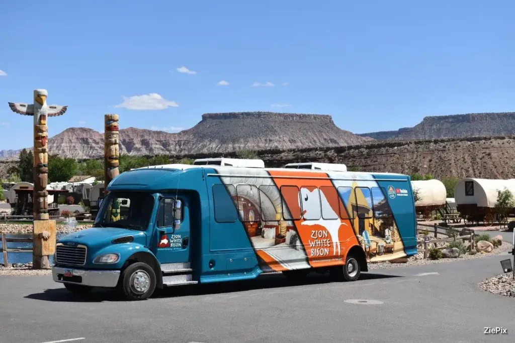 Exclusive guest shuttle to Zion National Park