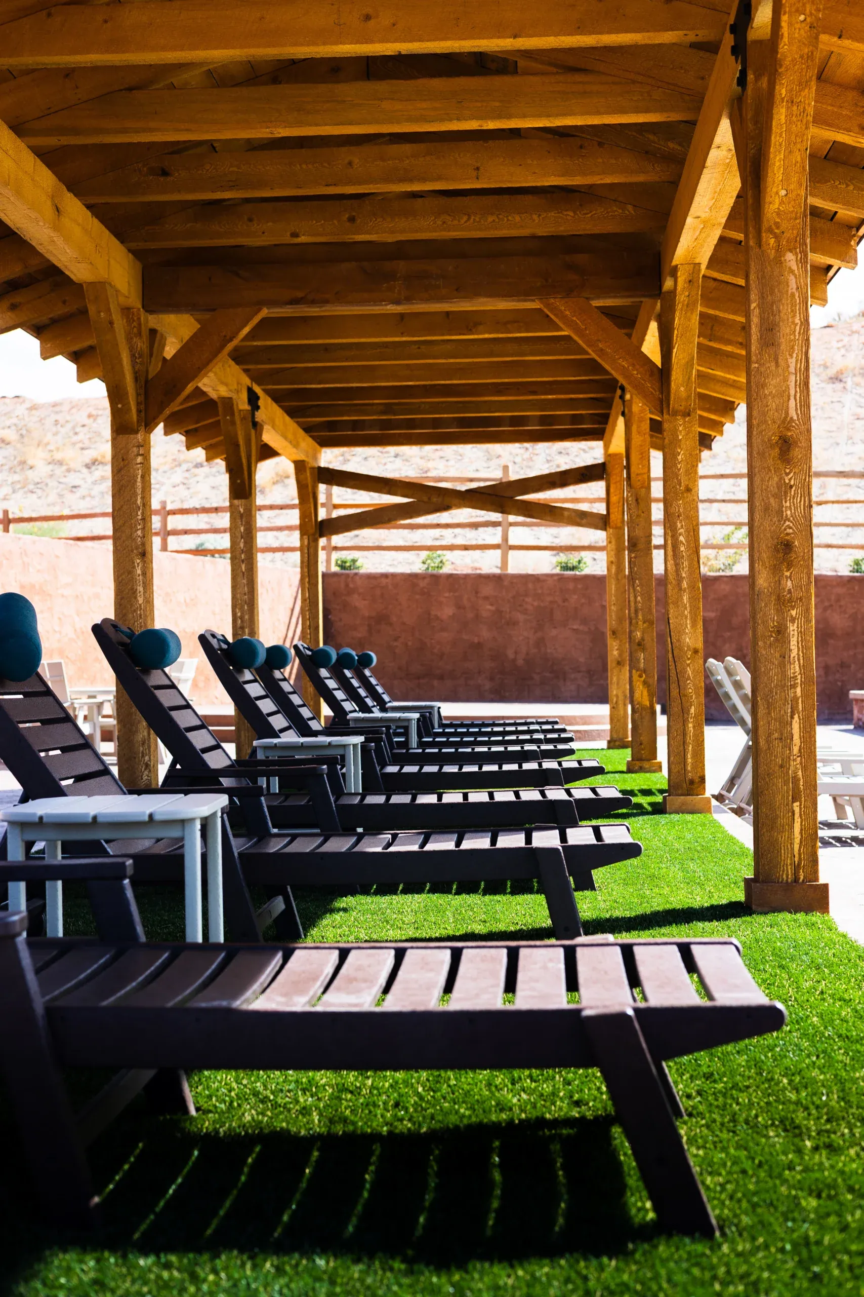 Pool at Zion White Bison Resort